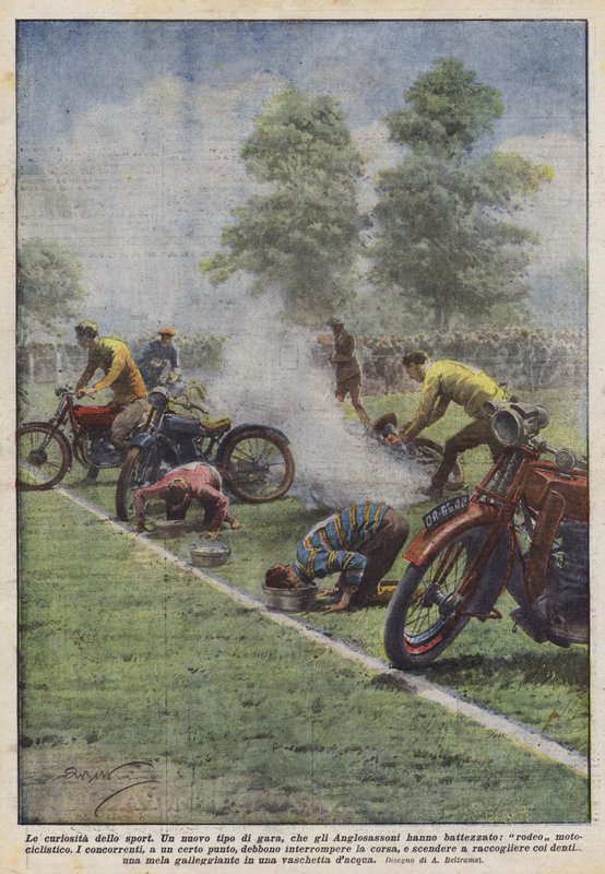 Sports kuriositeter af Achille Beltrame
