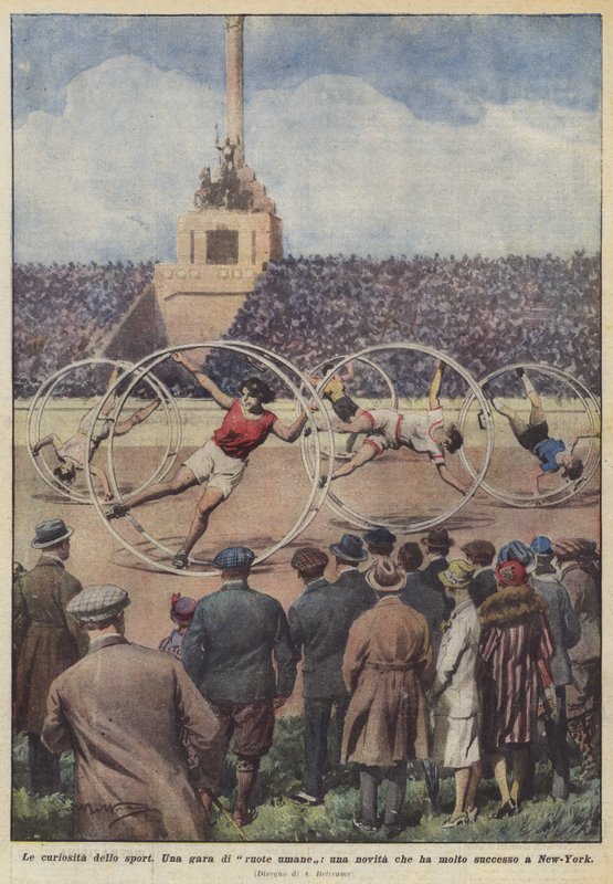 Sports kuriositeter af Achille Beltrame