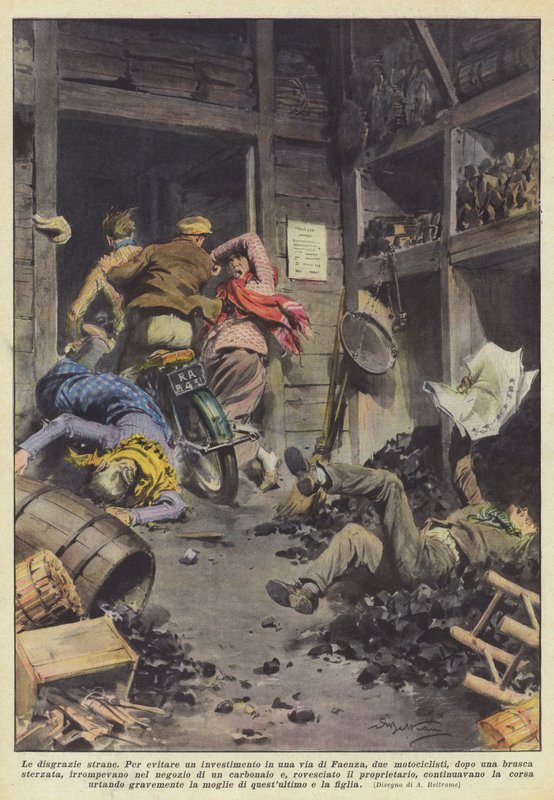 De mærkelige ulykker af Achille Beltrame
