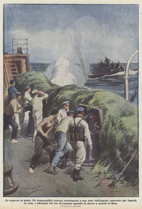 Overraskelser til piraterne af Achille Beltrame
