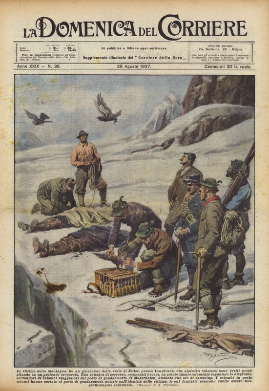 Ofrene i bjerget af Achille Beltrame