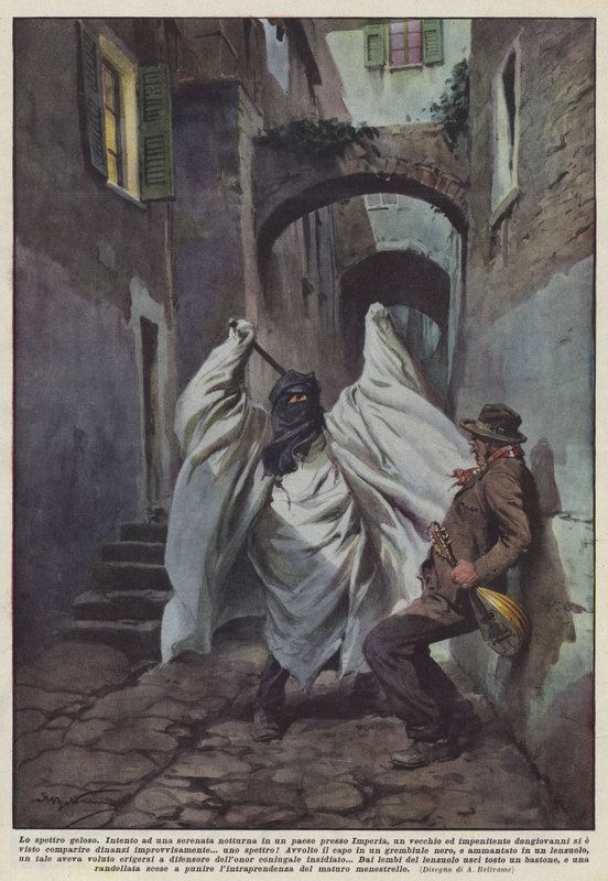 Det jaloux spøgelse af Achille Beltrame