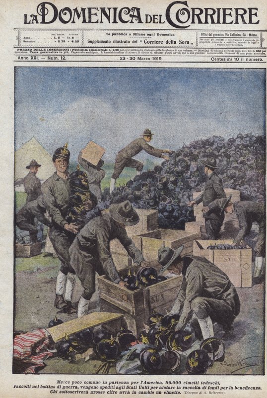 Usædvanlig vare, der rejser til Amerika af Achille Beltrame
