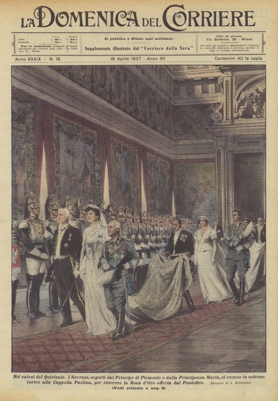 I hallerne i Quirinale af Achille Beltrame