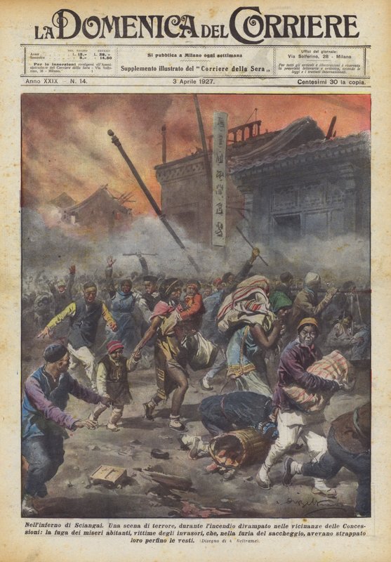 I helvede Shanghai af Achille Beltrame