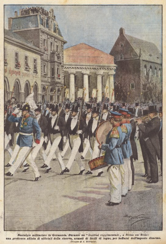 Militær nostalgi i Tyskland af Achille Beltrame