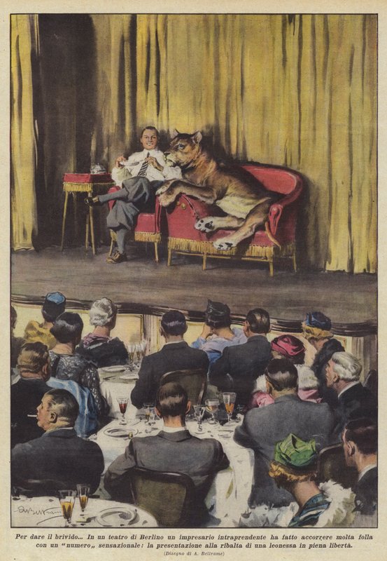 For at give spændingen af Achille Beltrame
