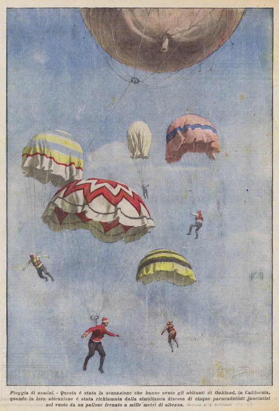 Regn af mænd af Achille Beltrame