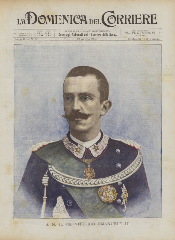 S M Kongen Vittorio Emanuele III af Achille Beltrame