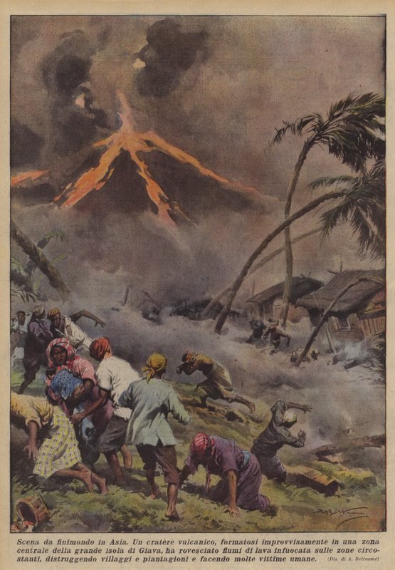 Slut på verdensscenen i Asien af Achille Beltrame