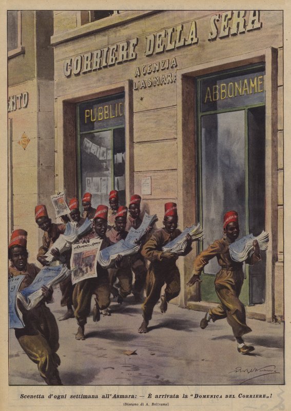 Vignette dogni-uge hos Asmara af Achille Beltrame