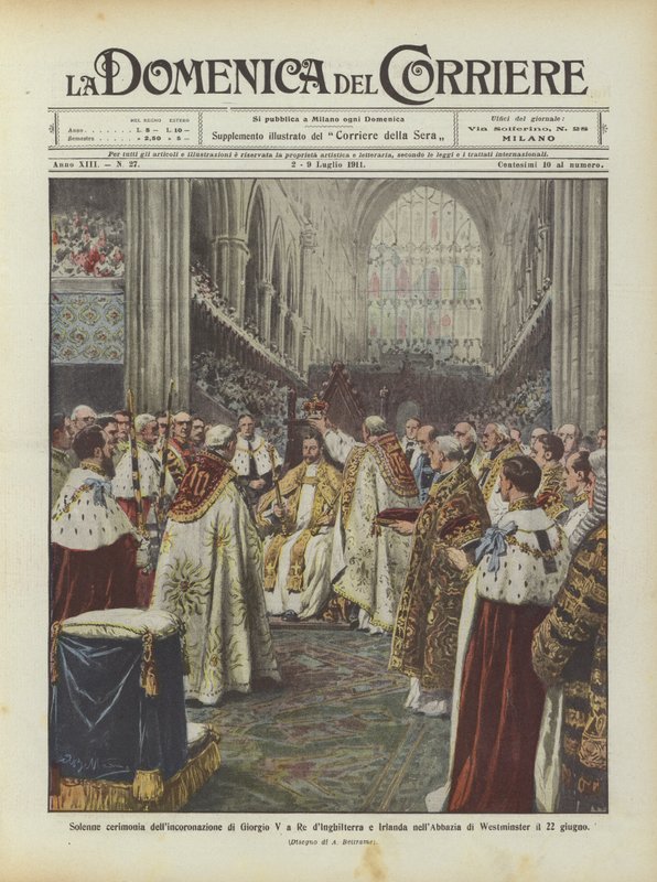 Højtidelig ceremoni i forbindelse med George V