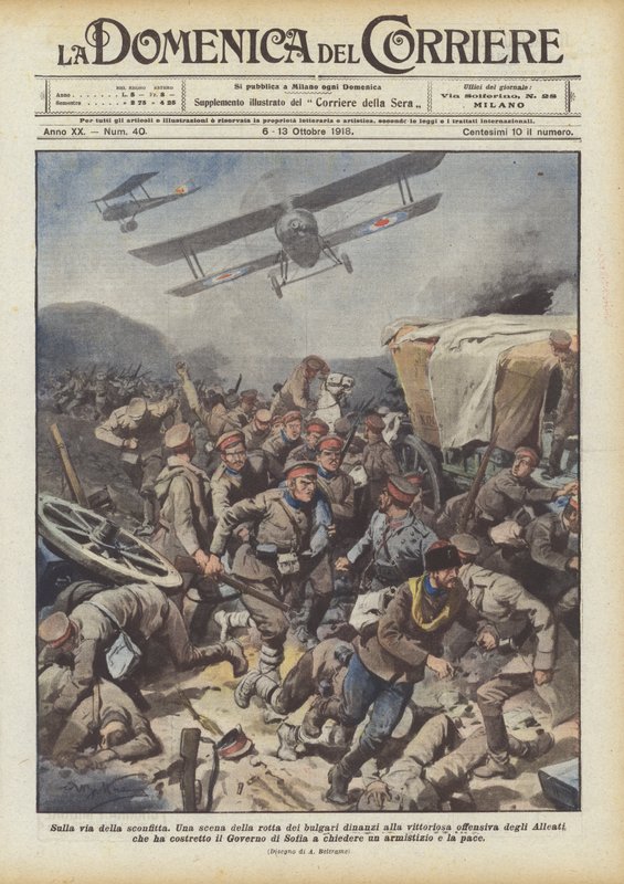 På vej mod nederlag af Achille Beltrame