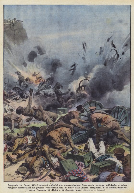 Ildstorm af Achille Beltrame