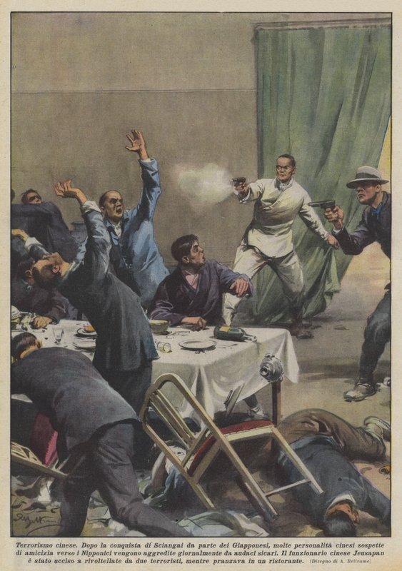 Kinesisk terrorisme af Achille Beltrame