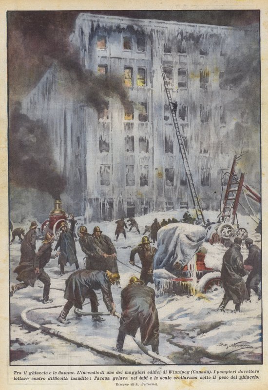 Mellem isen og flammerne af Achille Beltrame