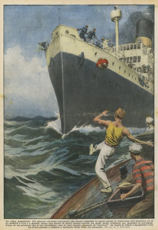 Et mesterligt skud af Achille Beltrame