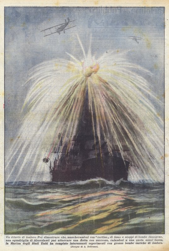 En syndflod af fosfor af Achille Beltrame