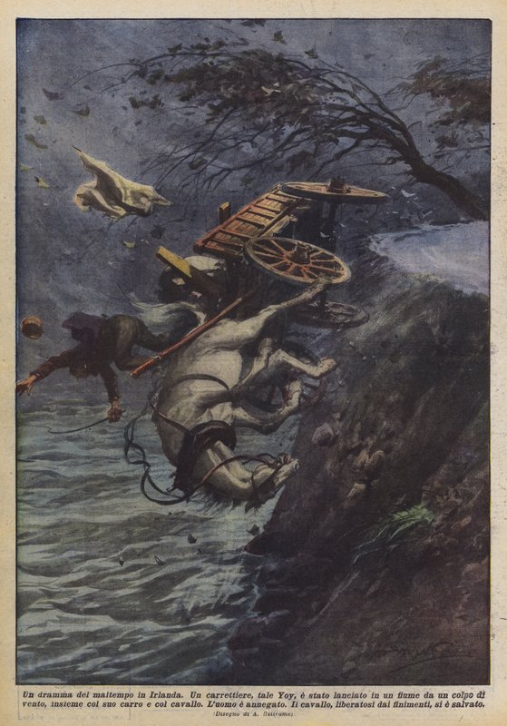 Et drama om dårligt vejr i Irland af Achille Beltrame