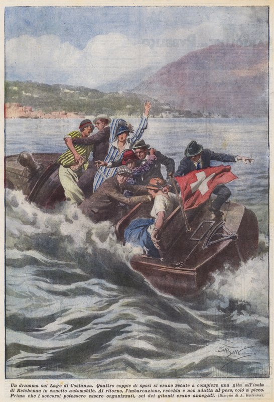 Et drama om Bodensøen af Achille Beltrame