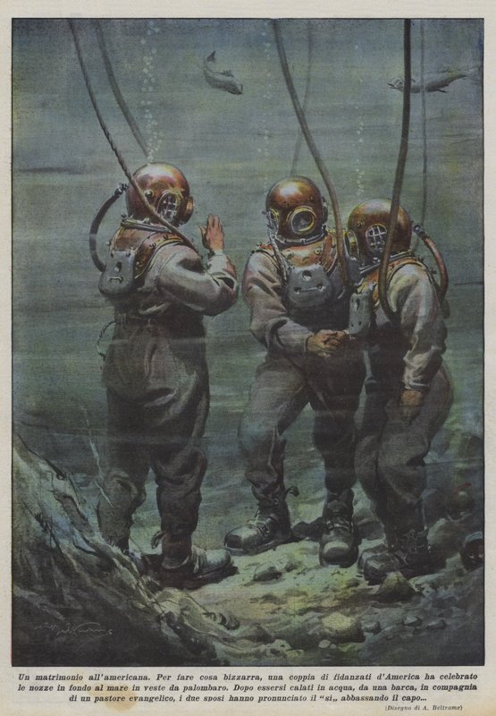 Et amerikansk bryllup af Achille Beltrame