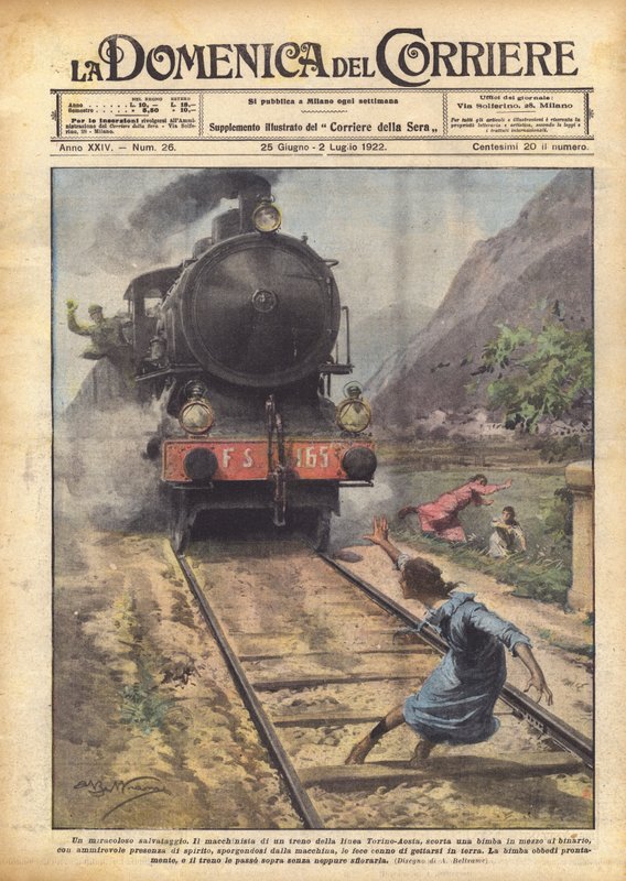 En mirakuløs redning af Achille Beltrame