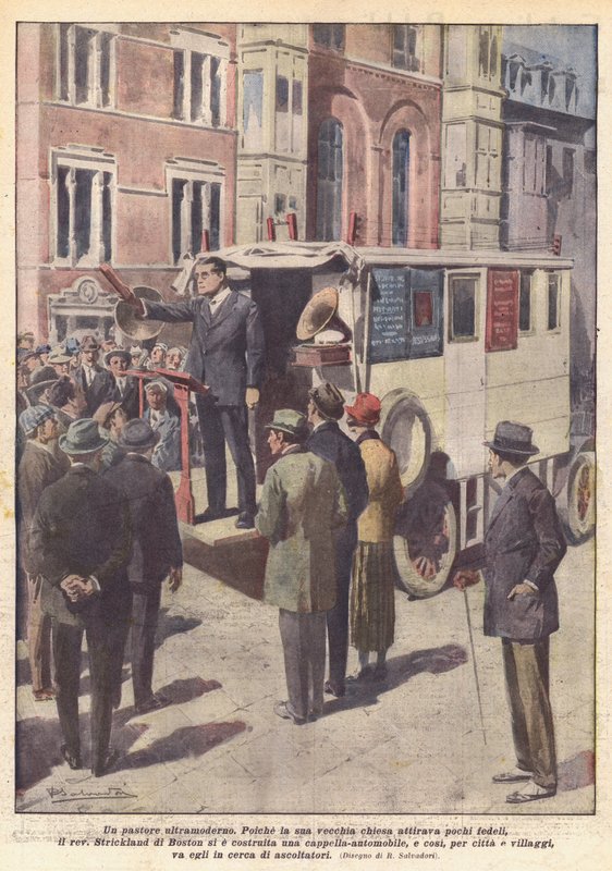 En ultra-moderne hyrde af Achille Beltrame