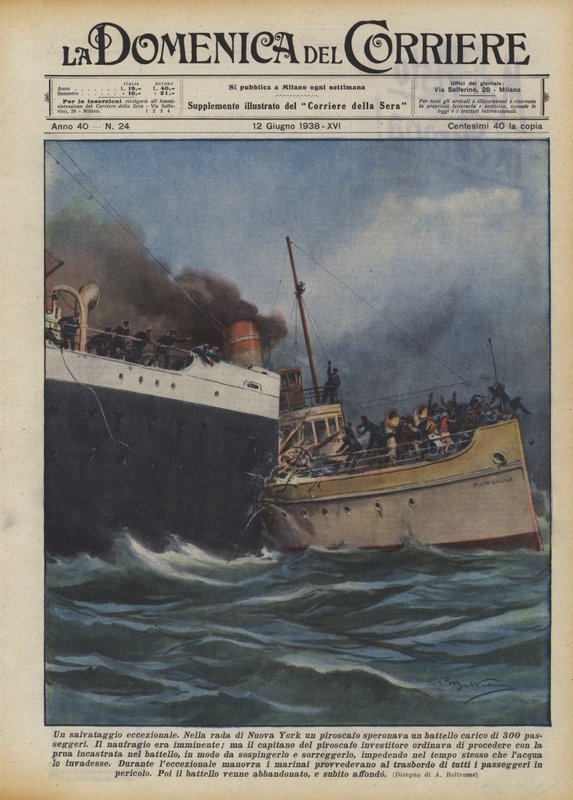 En exceptionel redning af Achille Beltrame
