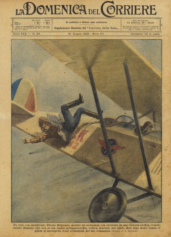 En uønsket flyvning af Achille Beltrame
