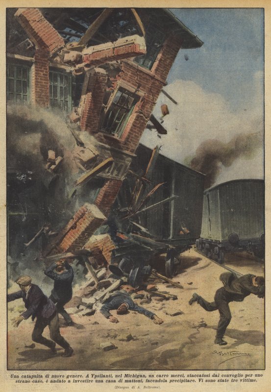 En ny slags katapult af Achille Beltrame