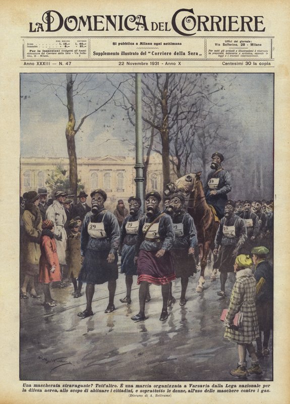 En ekstravagant maskerade? af Achille Beltrame
