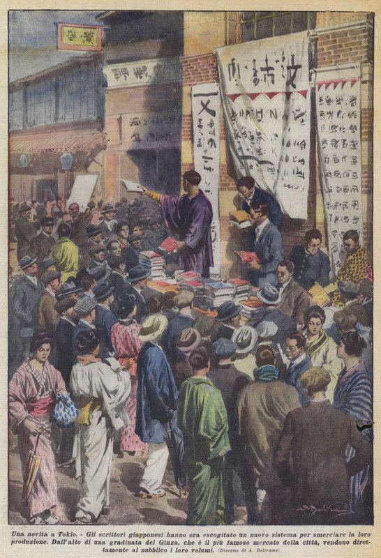 En nyhed i Tokyo af Achille Beltrame