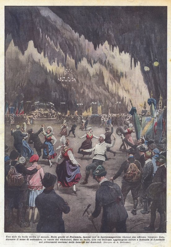 En unik festsal af Achille Beltrame