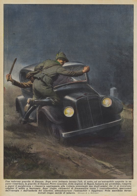 Et tappert finanspoliti af Achille Beltrame