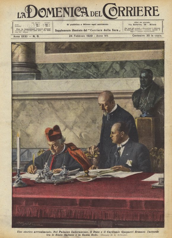 En historisk begivenhed af Achille Beltrame