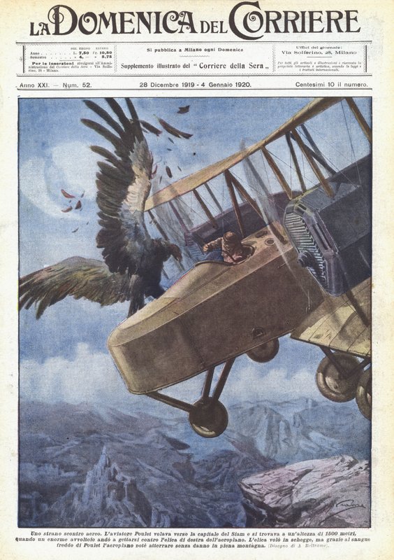 Et mærkeligt flystyrt af Achille Beltrame