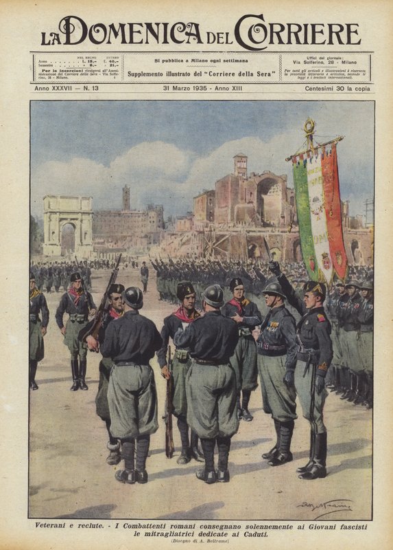 Veteraner og rekrutter af Achille Beltrame