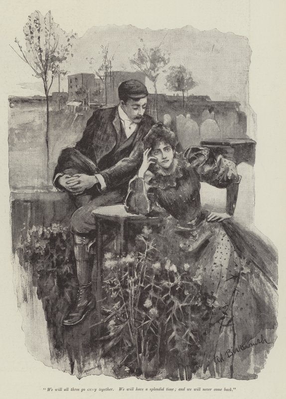 The Rebel Queen, af Walter Besant af Adolphe Birkenruth