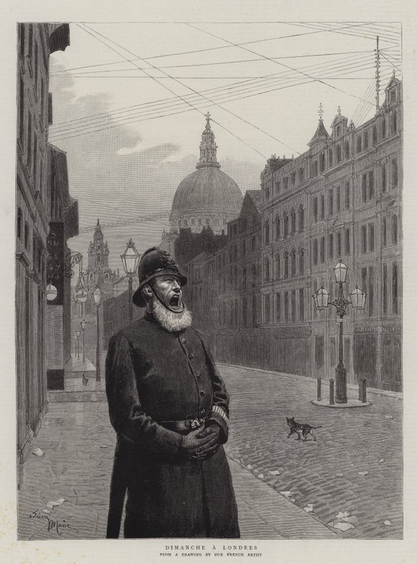 søndag i London af Adrien Emmanuel Marie