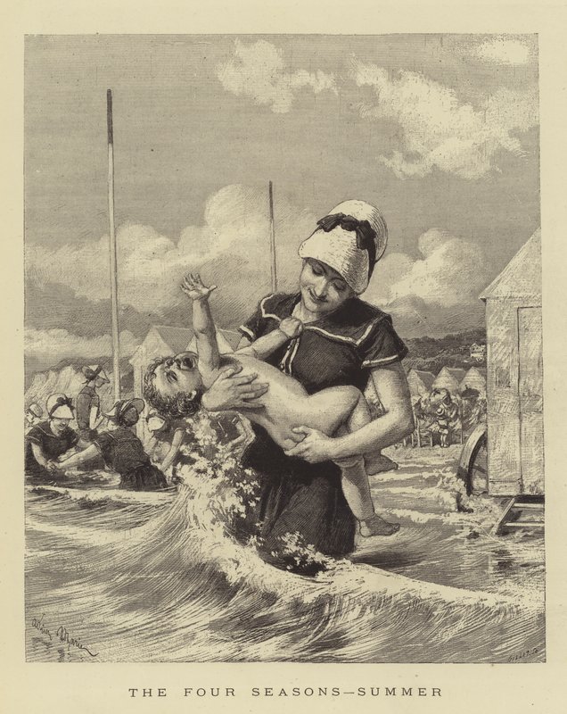 De fire årstider, sommer af Adrien Emmanuel Marie
