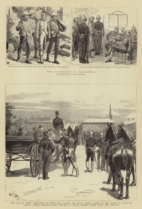 Krigen i Egypten af Adrien Emmanuel Marie