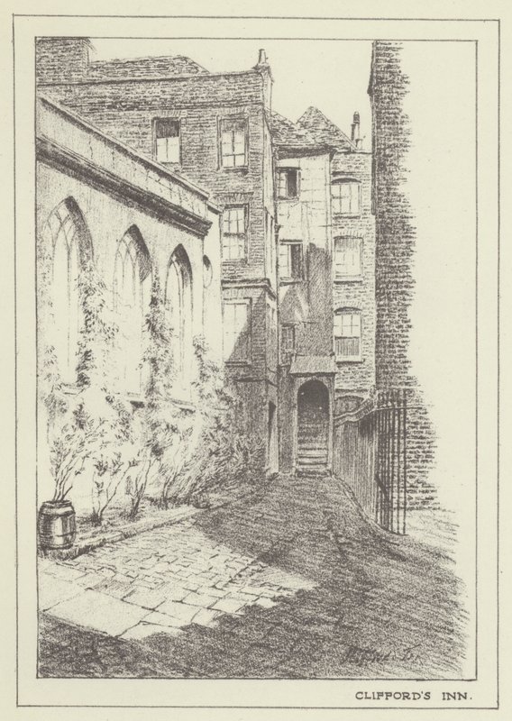 Cliffords Inn af Alan Stapleton