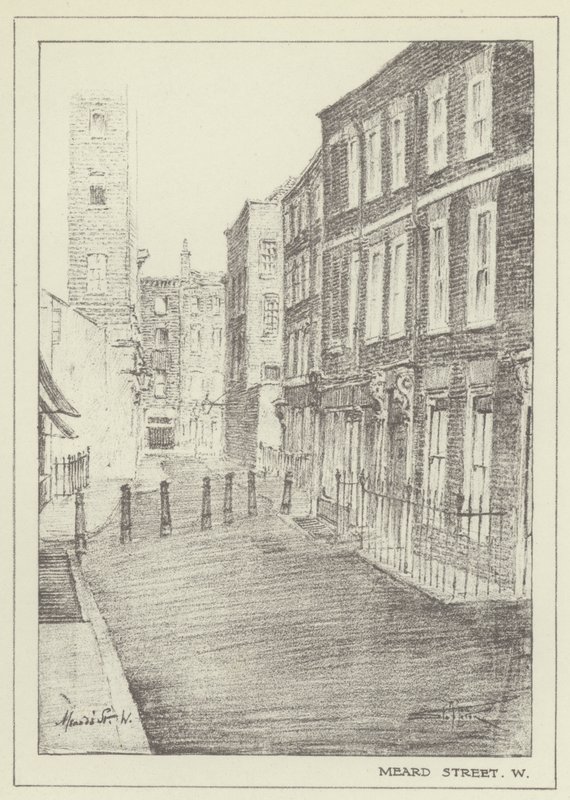 Meard Street, West af Alan Stapleton