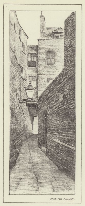 Passerer Alley af Alan Stapleton