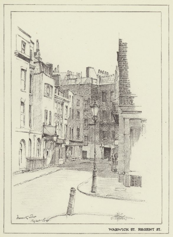 Warwick Street, Regent Street af Alan Stapleton