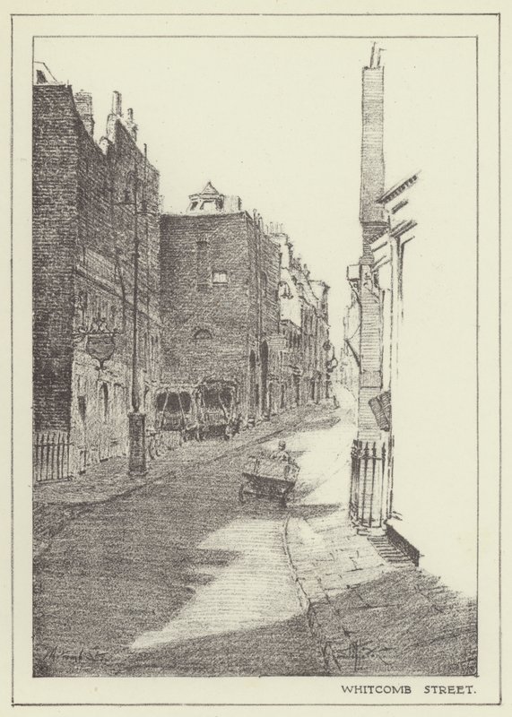 Whitcomb Street af Alan Stapleton