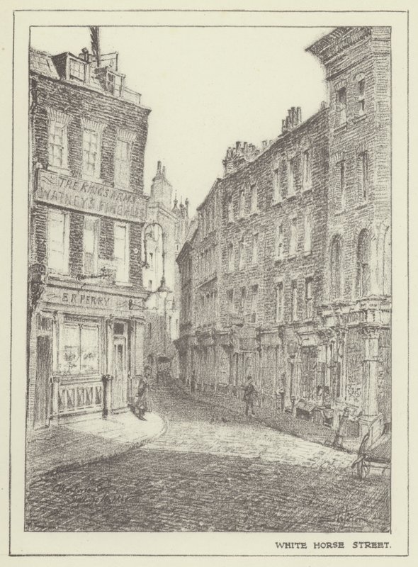White Horse Street af Alan Stapleton