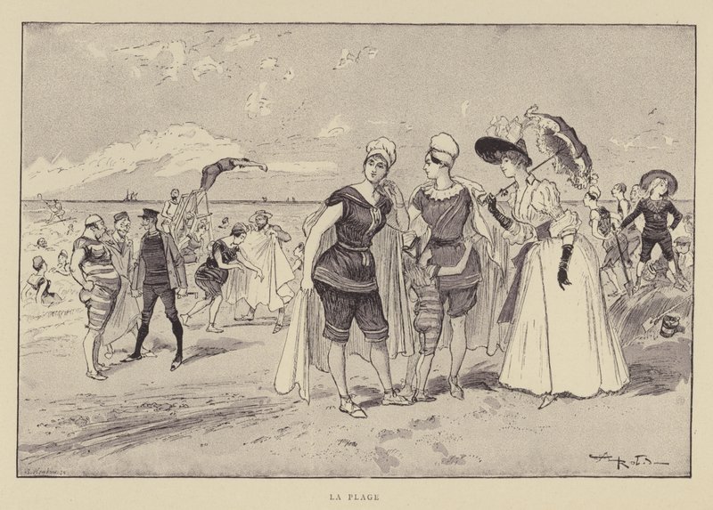 Stranden af Albert Robida