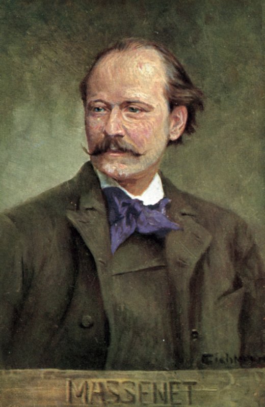 Jules Massenet, fransk komponist af Albert after Eichhorn