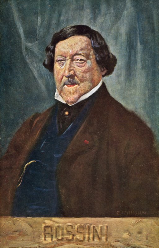 Gioachino Rossini af Albert Eichhorn